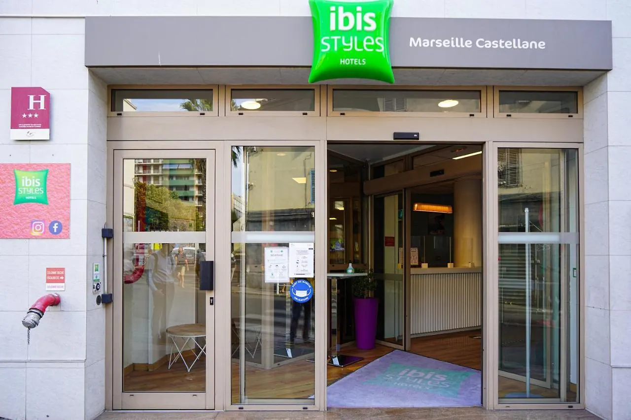 *** Hotel Ibis Styles Marseille Centre Prado Place Castellane France